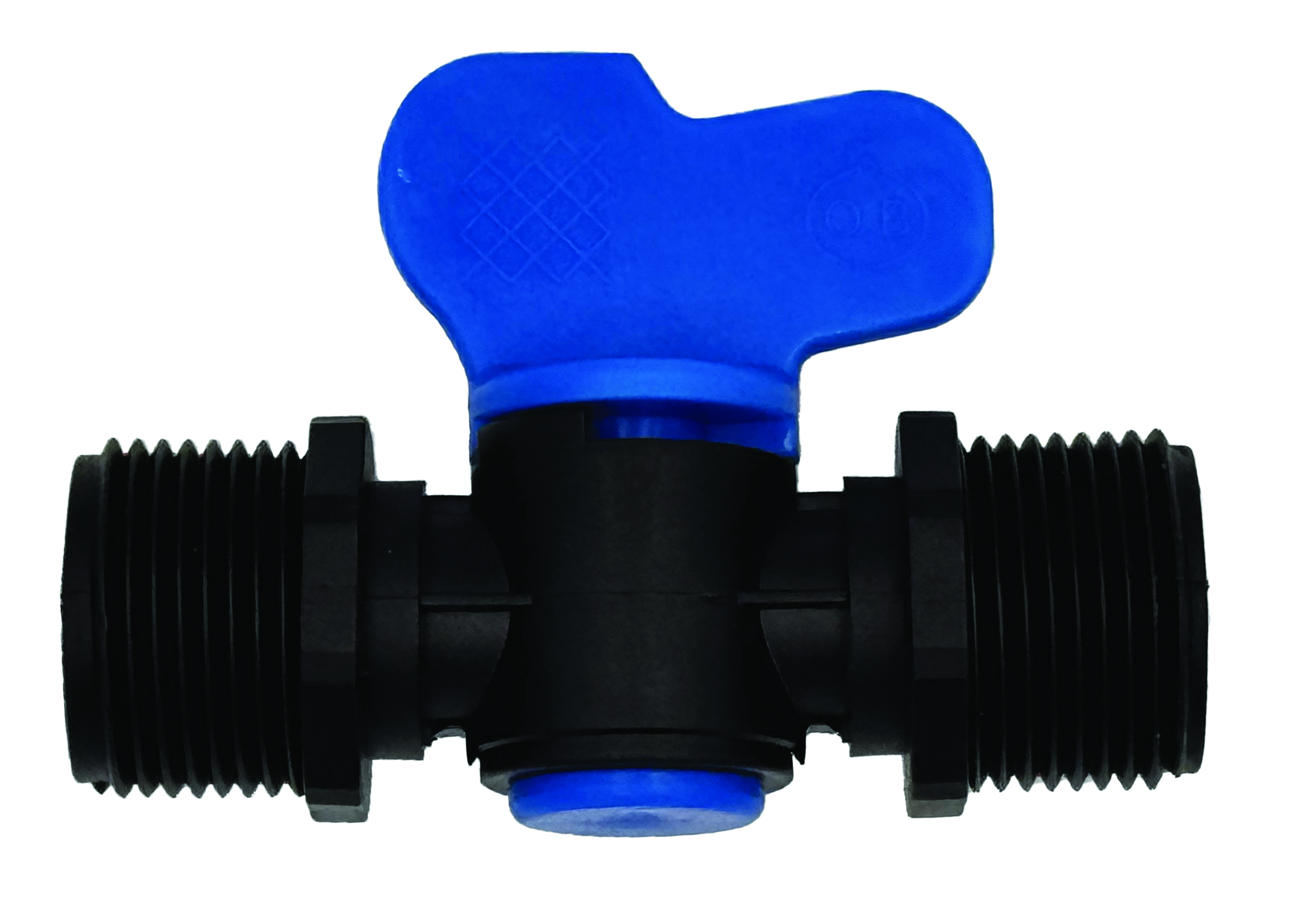 NIPPLE MINI VALVE 3/4" X 3/4"