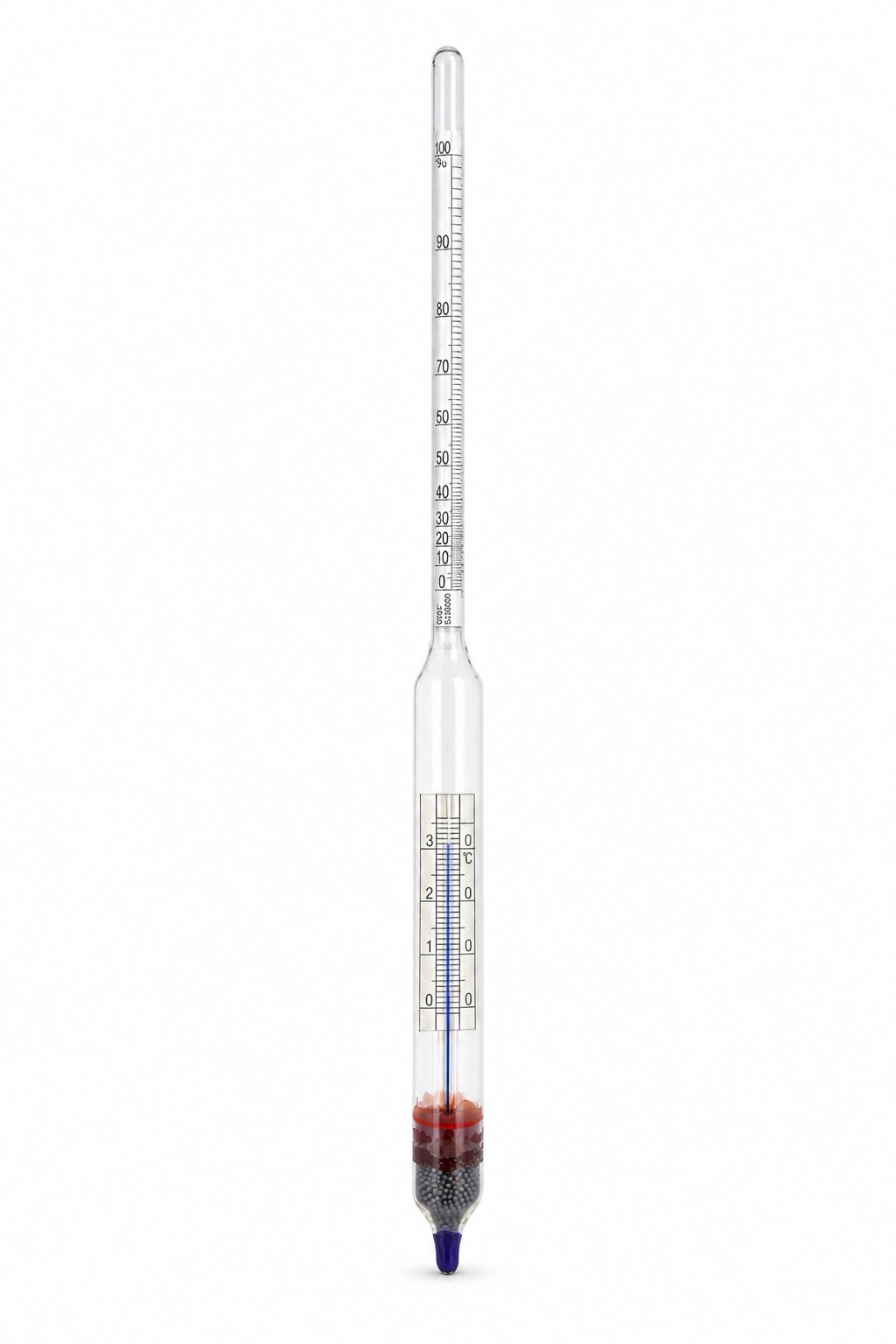 ALCOHOLMETER WITH THERMOMETER